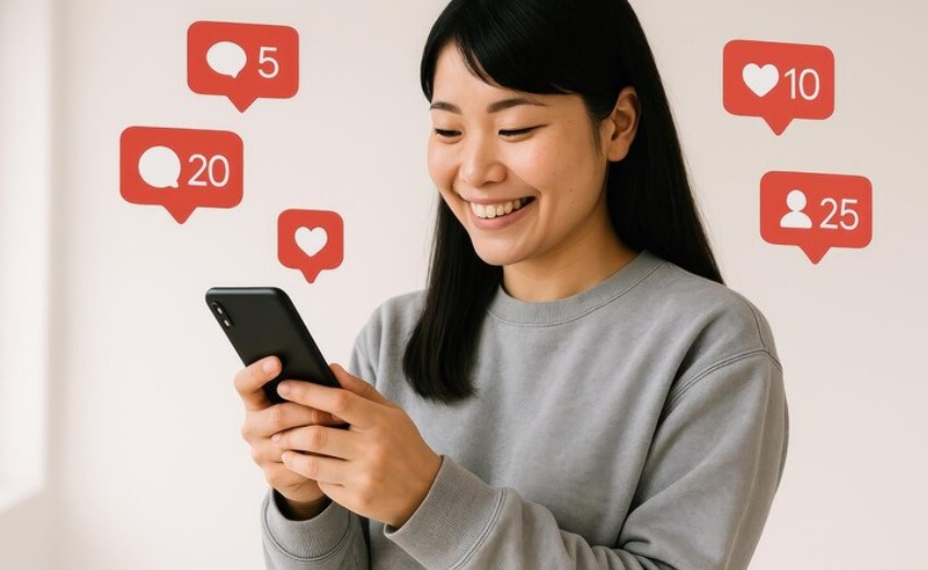 Mengikuti Akun Media Sosial yang Memberi Nilai Positif