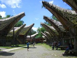 Sisi minimalis rumah toraja
